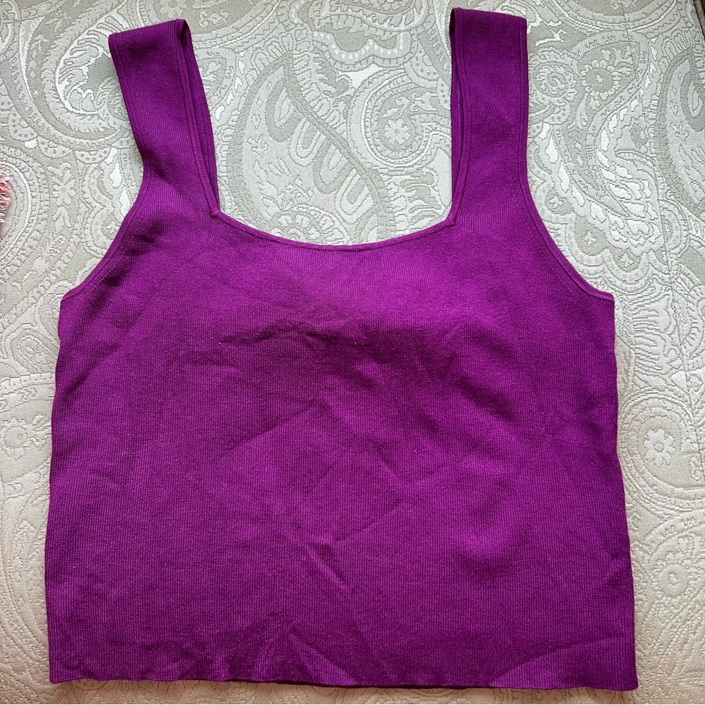 NWT Anthropologie Maeve Bow Back Sweater Tank Size XL